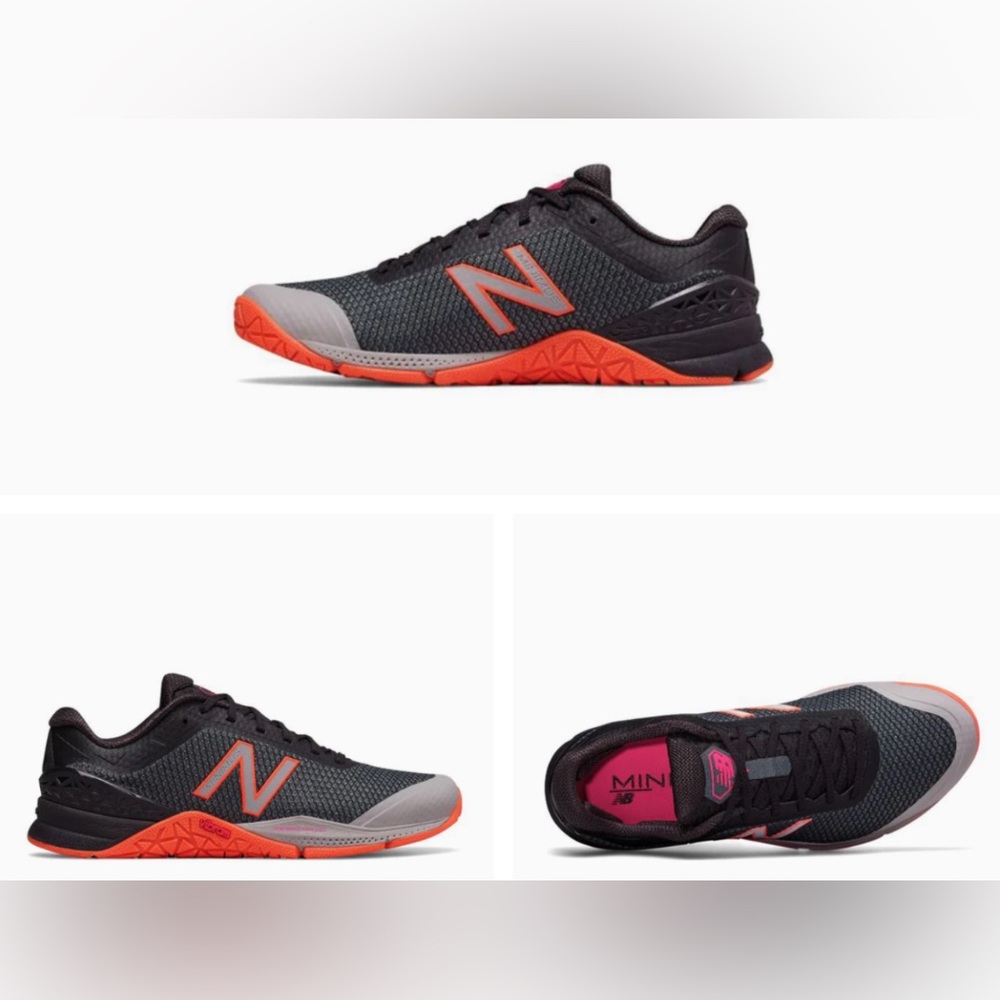 🔵New Balance Vibram Minimus RevLite Blue•Gray and Orange Athletic Shoes